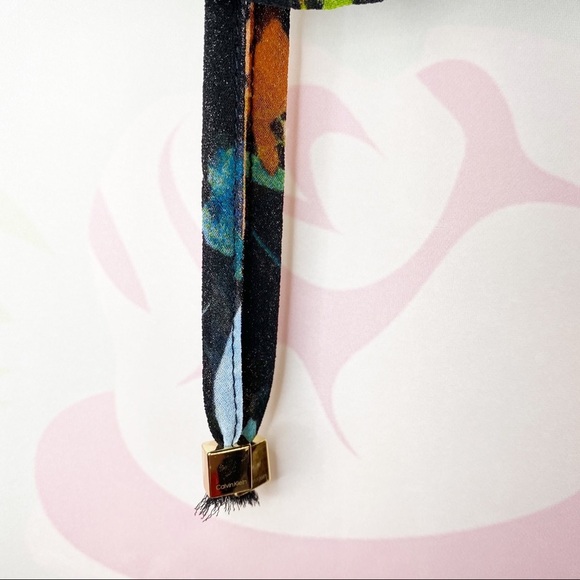 NEW Calvin Klein Floral Print Blouse XL - Picture 8 of 12